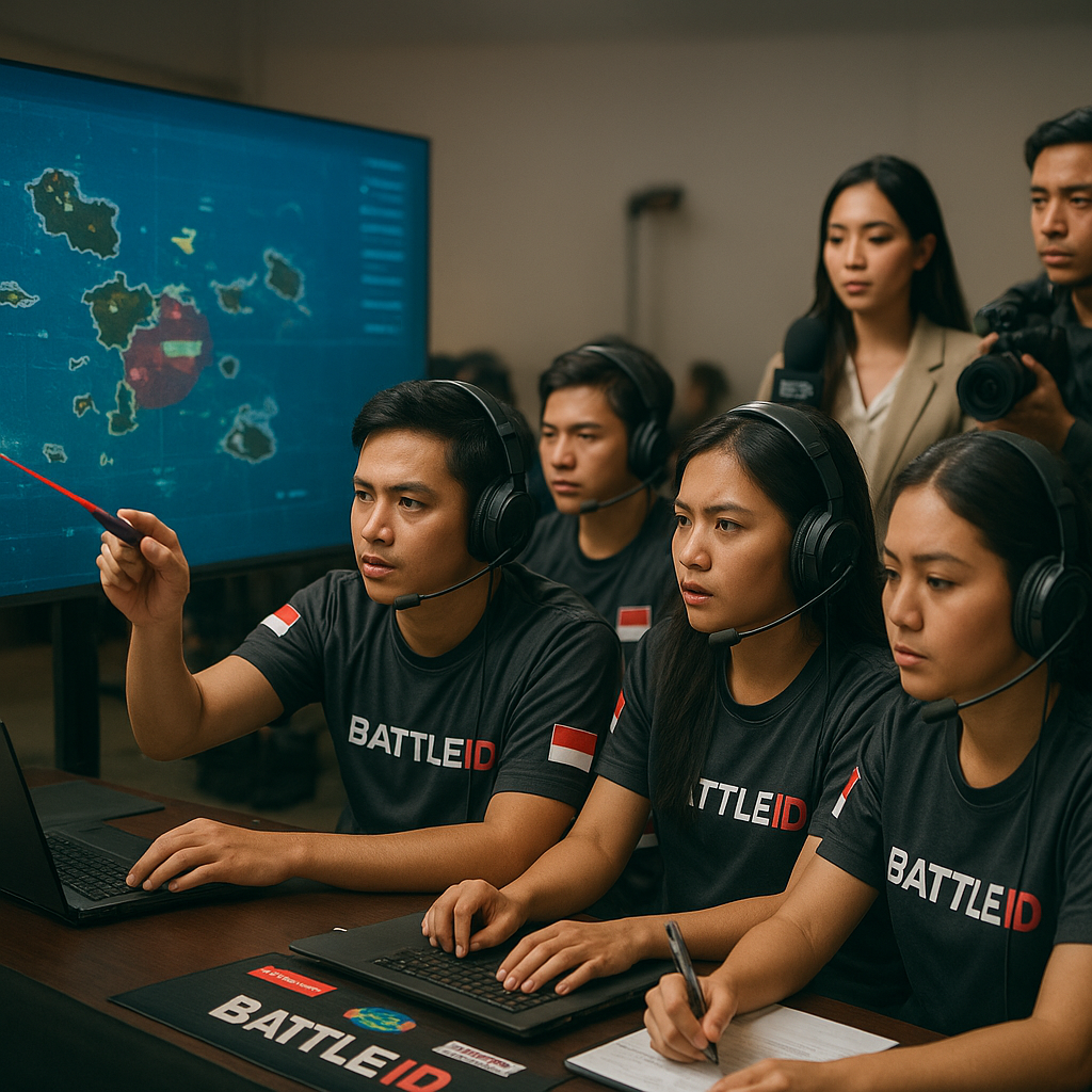 Komunitas Simulator Perang 'BattleID' Gelar Turnasi Virtual dengan Skenario Konflik Kepulauan