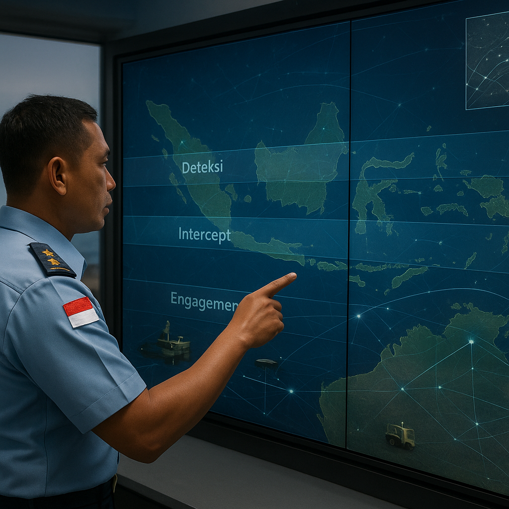 Evaluasi Doktrin Pertahanan Udara Nasional: Skema Layered Defense dan Integrasi Sensor