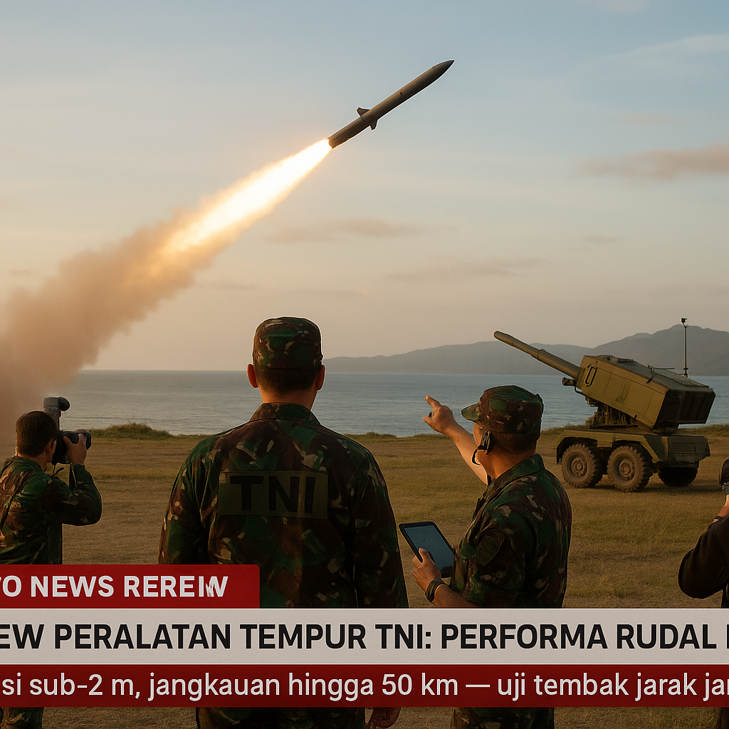 Review Peralatan Tempur TNI: Performa Rudal Excalibur dalam Scenario Penembakan Jarak Jauh