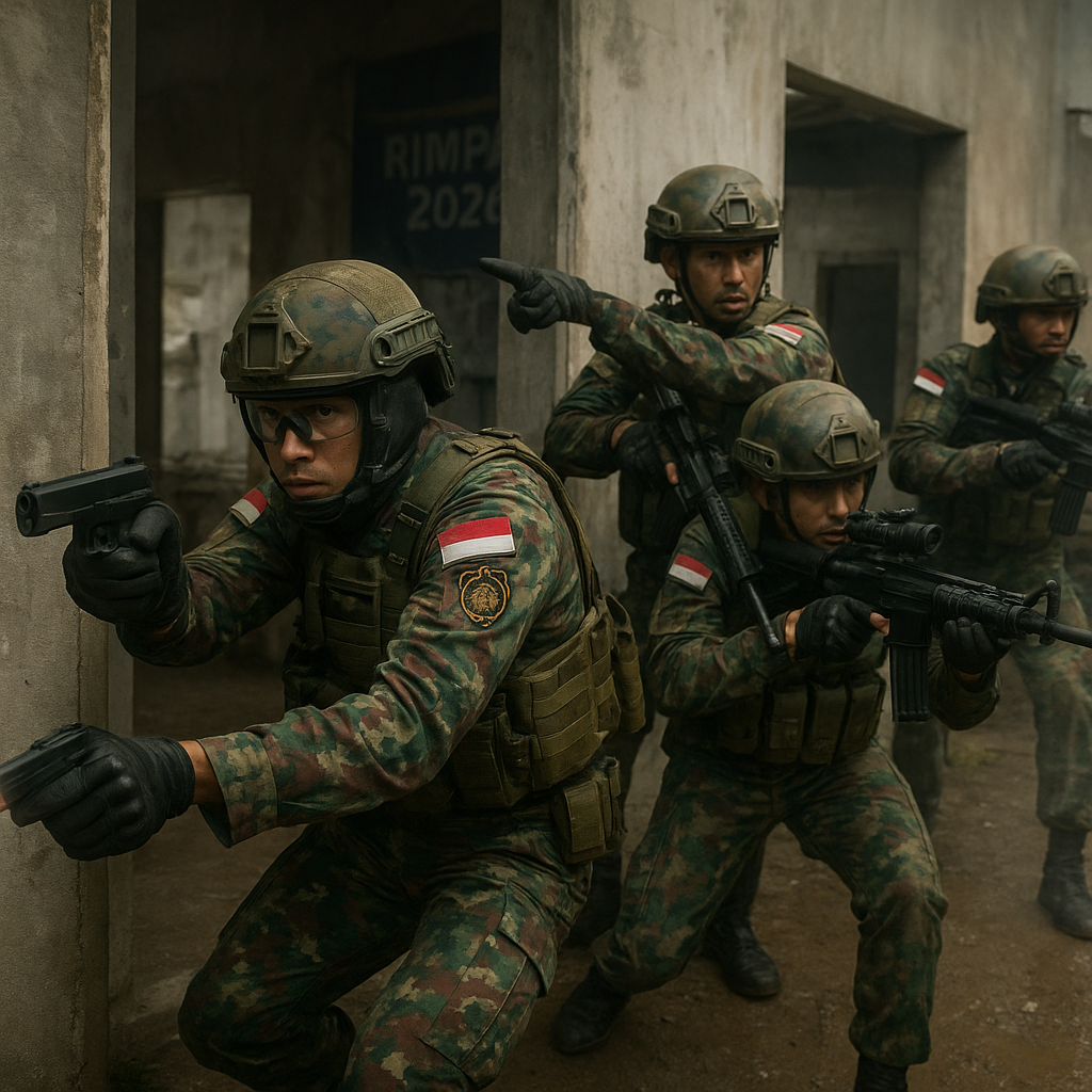 Marinir RIMPAC 2026 Asah Naluri Tempur Perkotaan, Wujudkan Prajurit Amfibi Tangguh dan Profesional