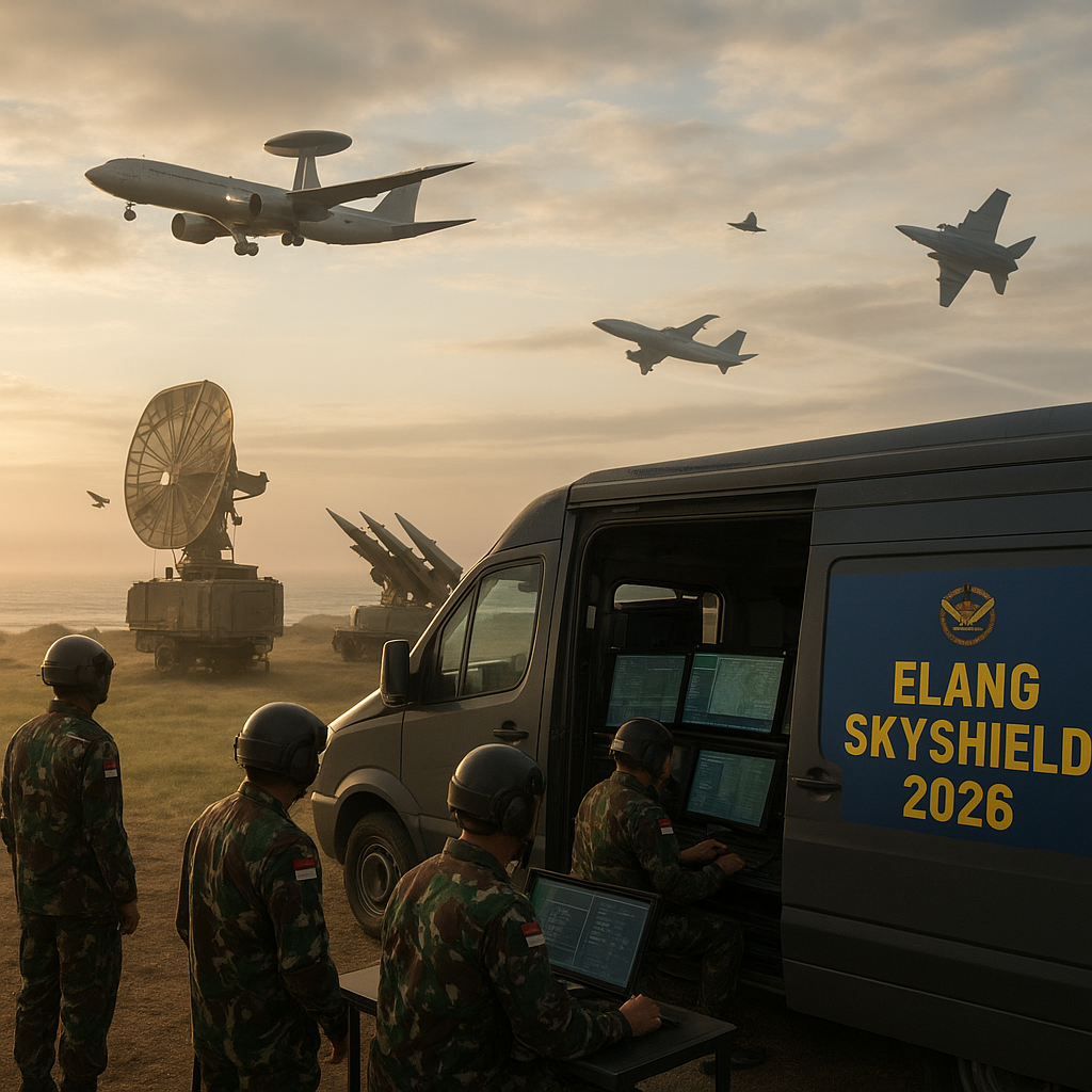 TNI AU Gelar Latihan Tempur 'Elang Skyshield 2026' dengan Skema A2/AD Terintegrasi