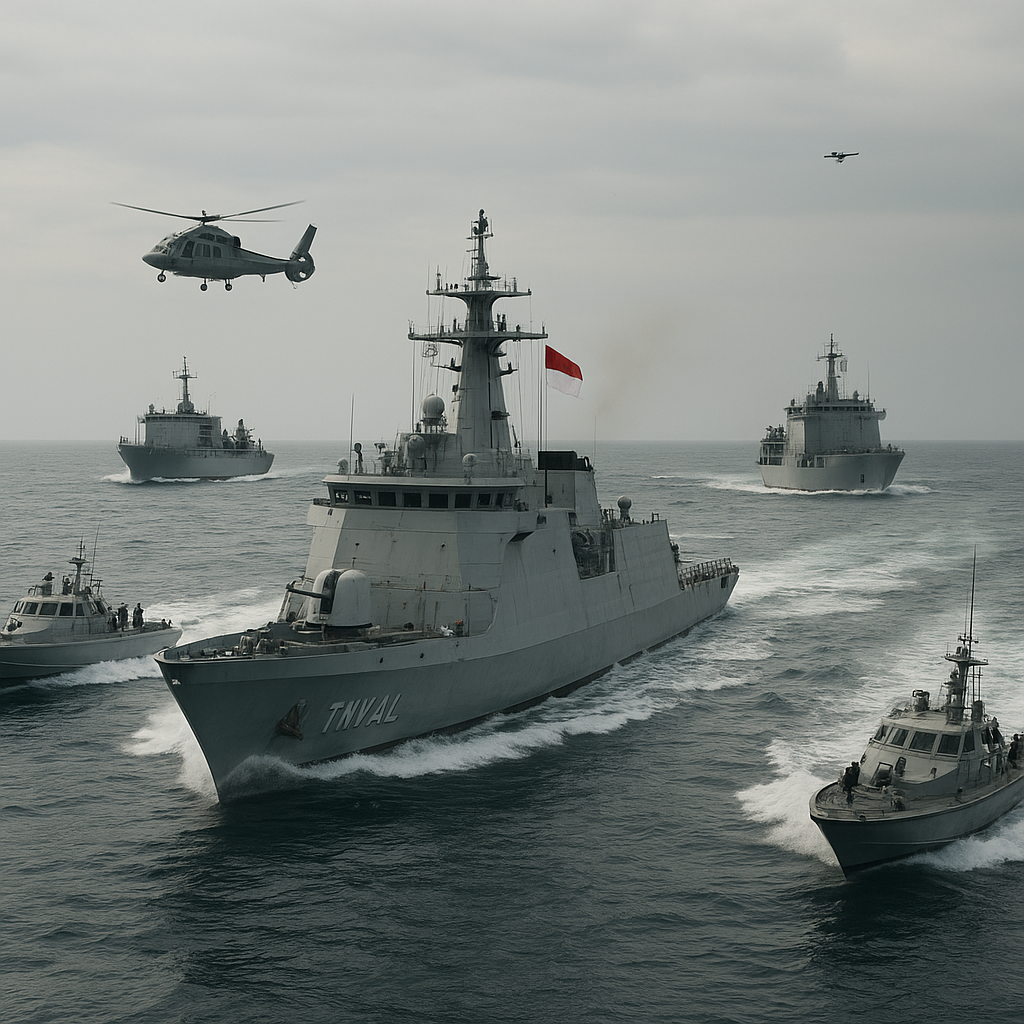 Analisis Doktrin 'Maritim Strike Group' TNI AL: Konsep Penggunaan Kapal Perang dalam Gugus Tugas Serang Cepat