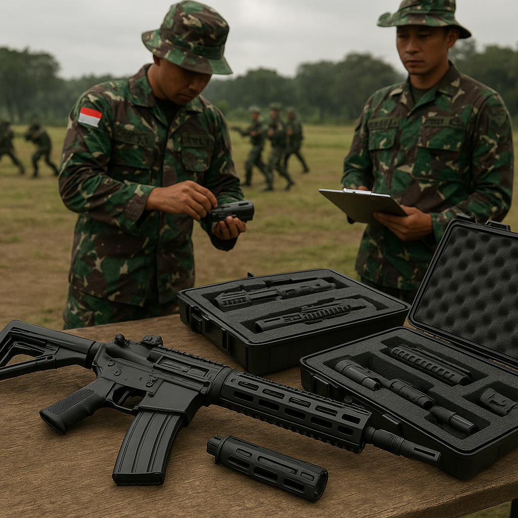 Bedah Kemampuan Senapan Serbu SS3-V4 Buatan Pindad: Fitur Modular dan Kaitannya dengan Taktik Tim Kecil Infantri