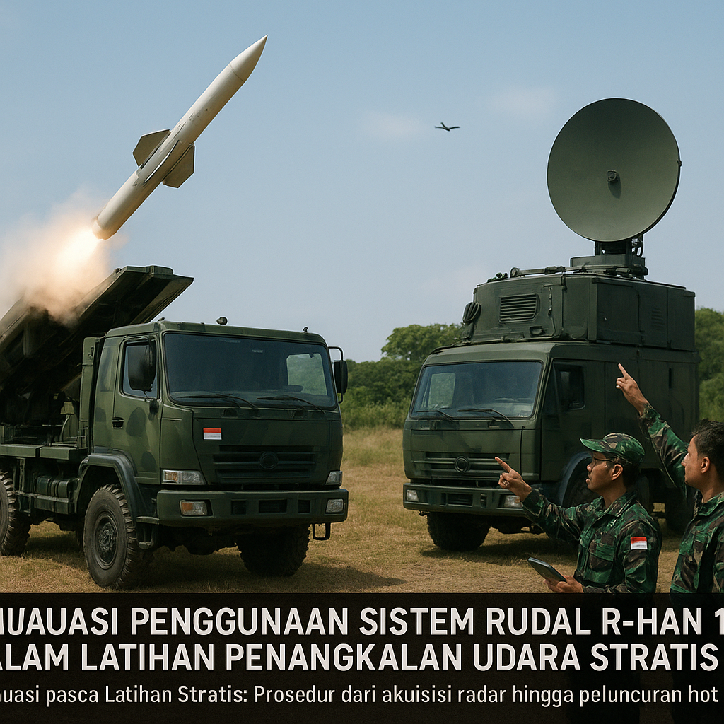 Evaluasi Penggunaan Sistem Rudal R-Han 122B dalam Latihan Penangkalan Udara Stratis