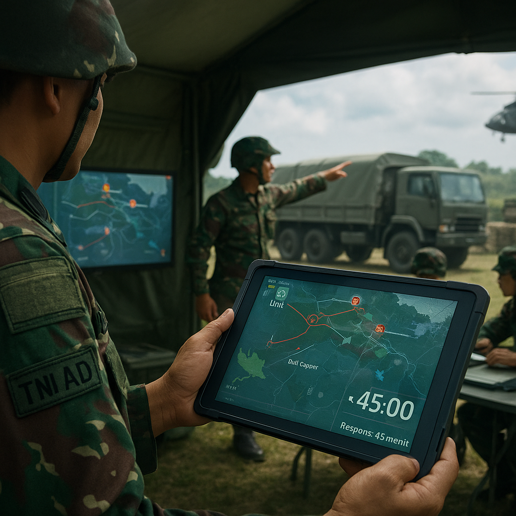 Modernisasi Doktrin Pembekalan Logistik Tempur TNI AD berbasis C2IS