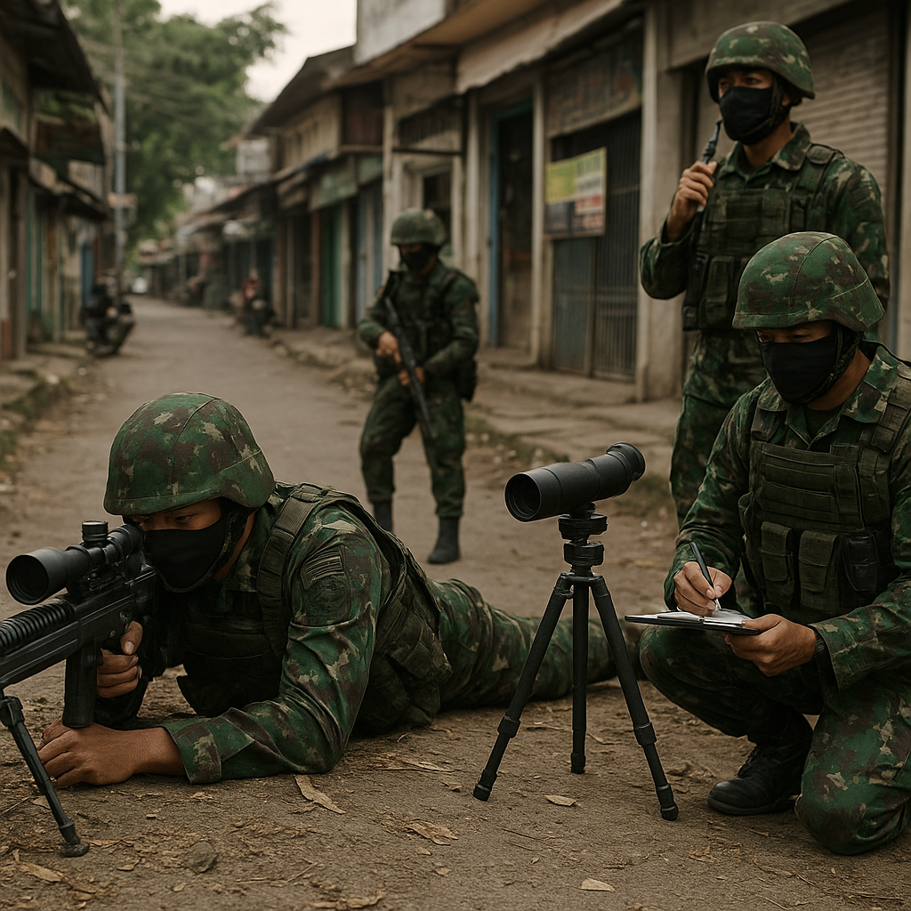 Bedah Taktik Penembakan Runduk Tim TNI di Medan Urban