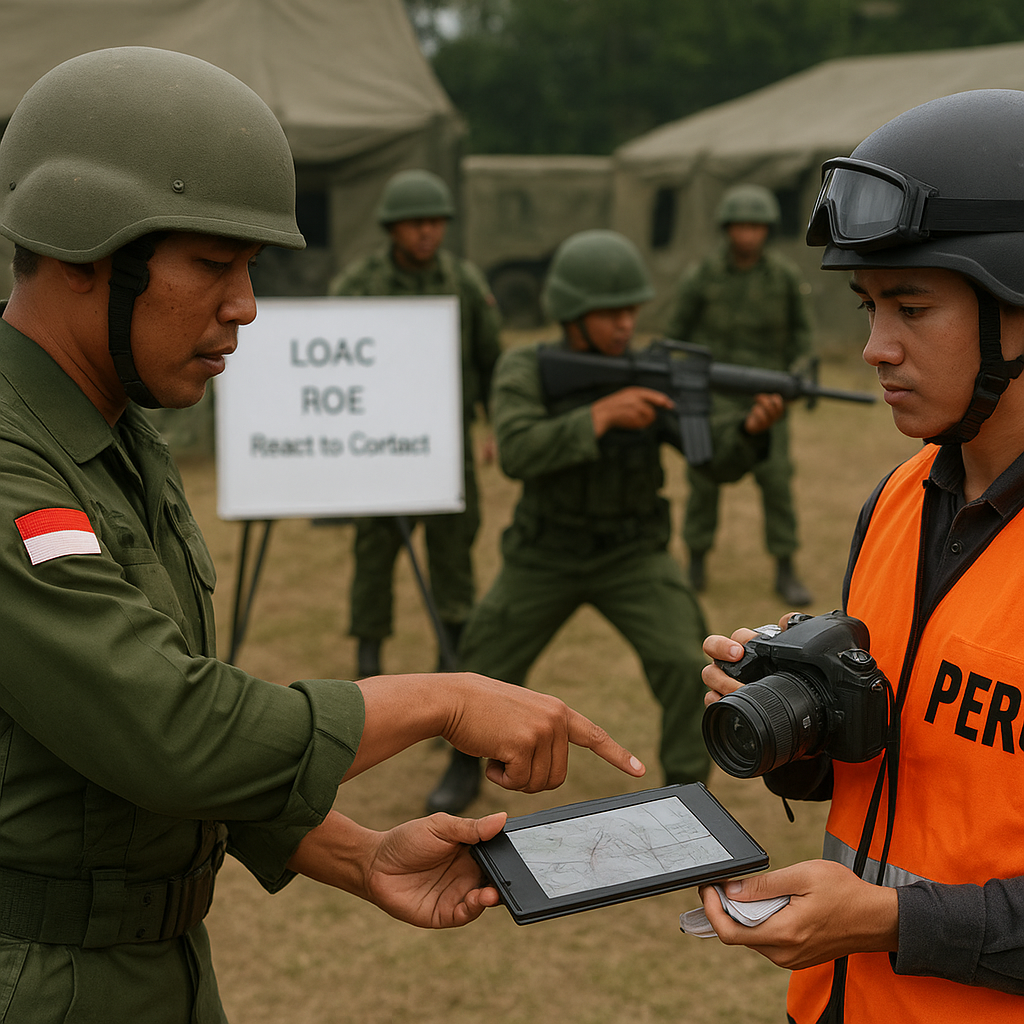 Penerangan TNI AD Gelar Pelatihan Jurnalistik Tempur bagi Personel Penyiaran