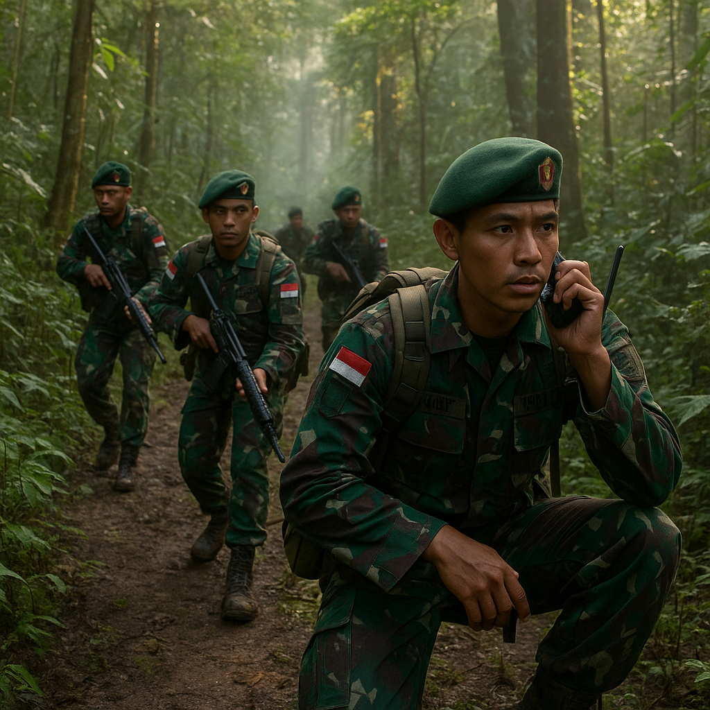 Analisis Doktrin Tempur Hutan: Teknik Patroli dan Kontak Senjata Yonif
