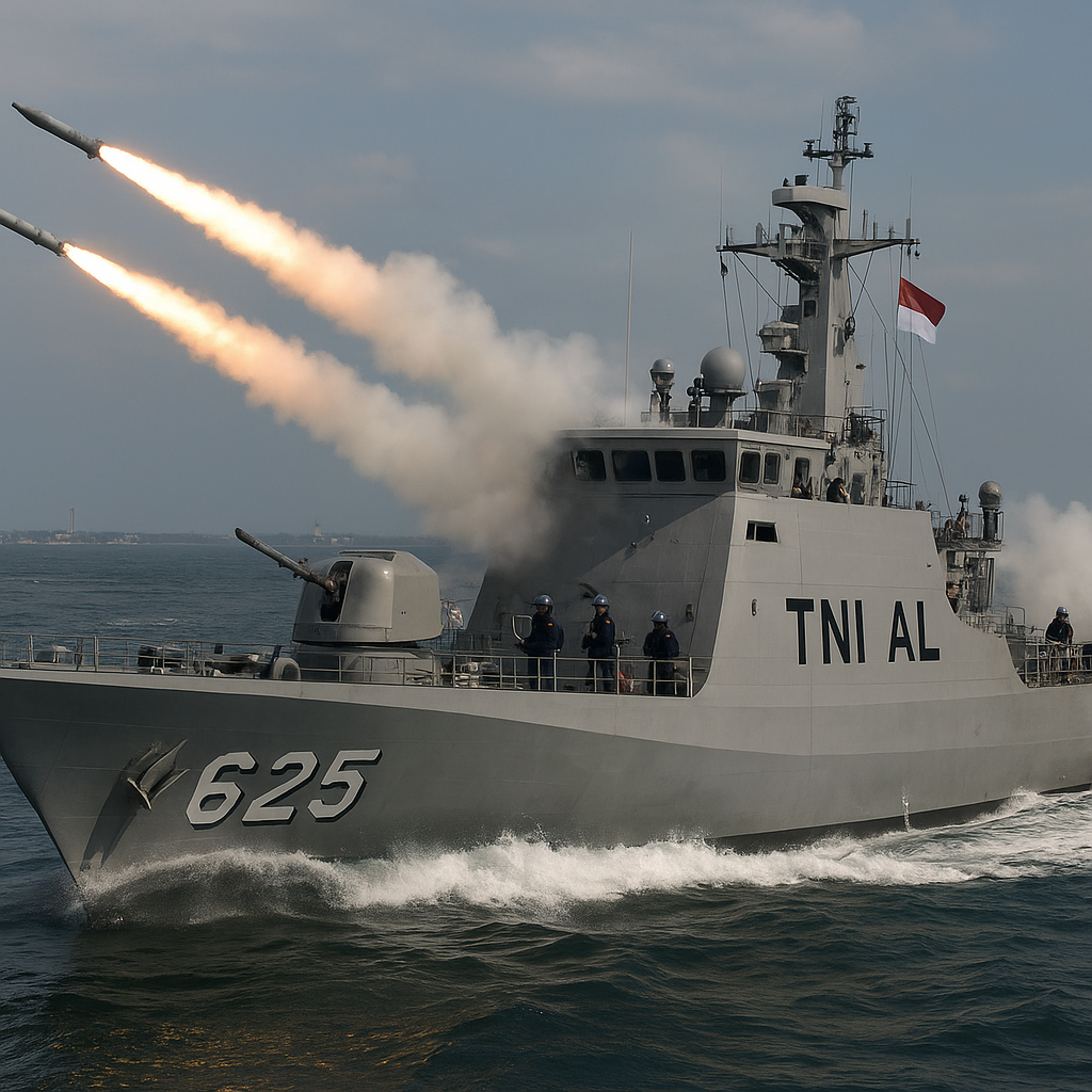Peralatan: TNI AL Uji Coba Kapal Cepat Rudal KCR-80 dengan Sistem Peluncur Vertikal