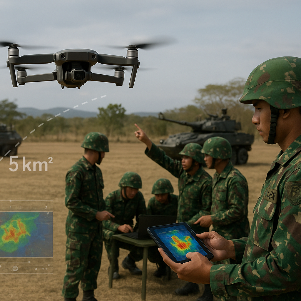 TNI AD Gunakan Drone untuk Latihan Intai Taktis di Batalyon Kavaleri