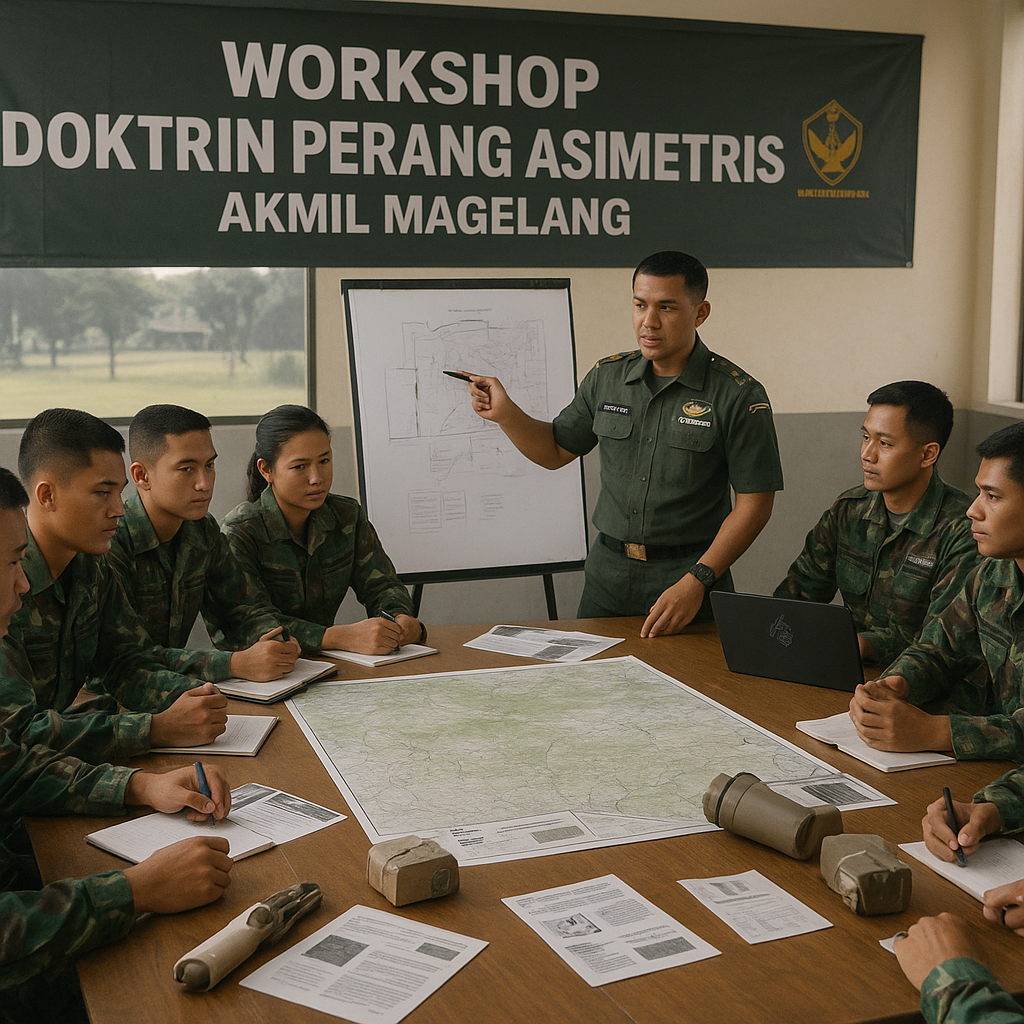 Workshop Doktrin Perang Asimetris di Akademi Militer Magelang