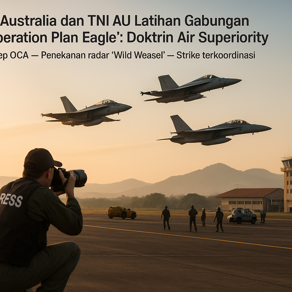 AU Australia dan TNI AU Latihan Gabungan Operation Plan Eagle: Doktrin Air Superiority