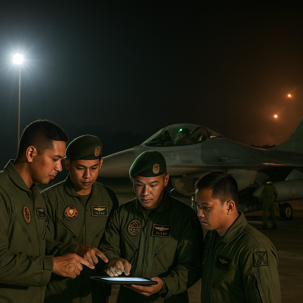 Doktrin Pertempuran Malam: TNI AU Latih Pengeboman Presisi dengan Night Vision