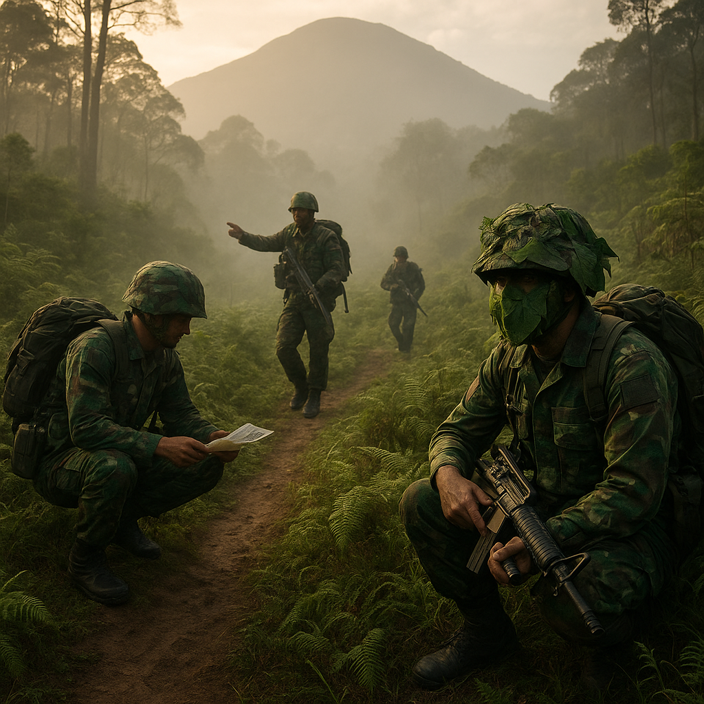 Latihan Intai Tempur: Peran Jalan Kaki dan Sembunyi dalam Patroli Long Range