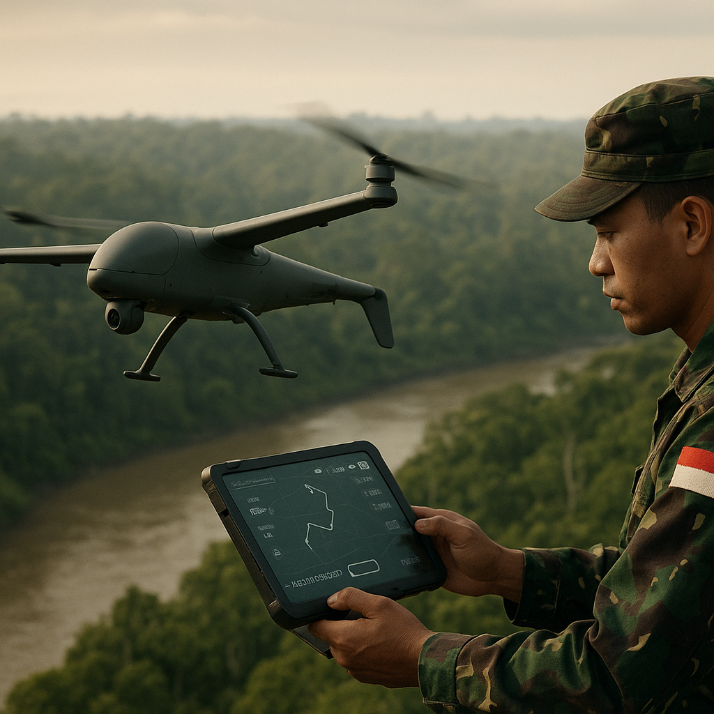 Doktrin Baru TNI: Integrasi Drone Taktis untuk Patroli Perbatasan