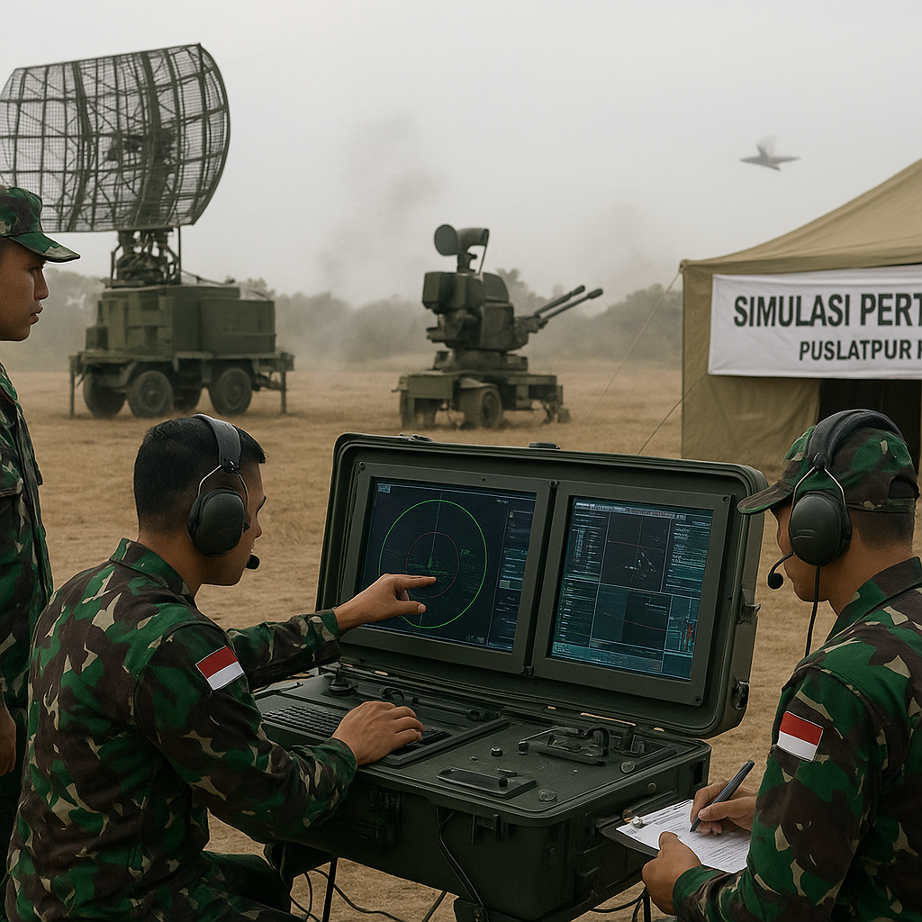 Simulasi Pertahanan Udara: Prosedur Penanganan Rudal Musuh dengan IADS Bumper