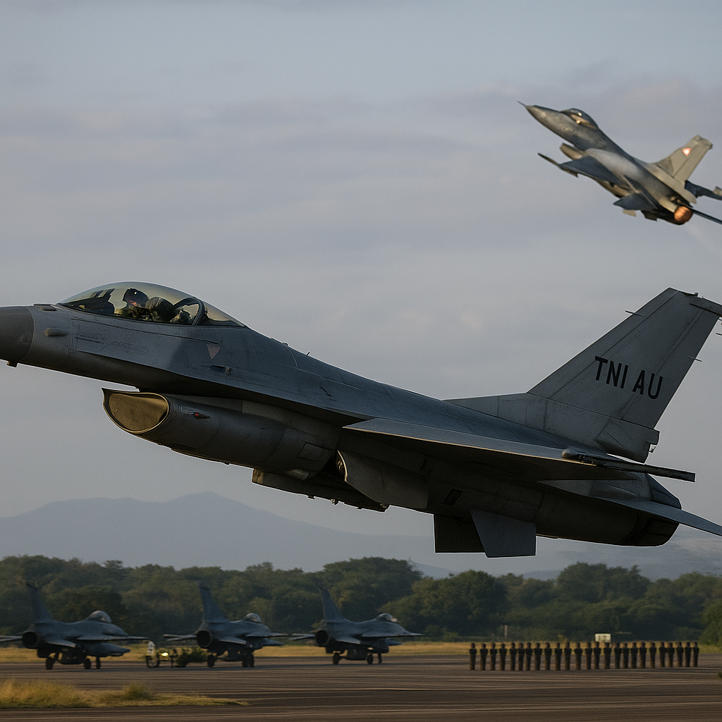 Simulasi Tempur Udara: Teknik BFM (Basic Fighter Maneuvers) ala TNI AU dalam Latihan Rajawali Sakti