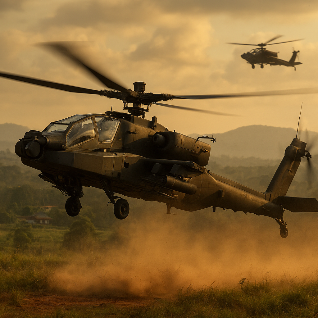 Doktrin Operasi Helikopter Serang: Profil Pendekatan dan Overwatch pada Zona LRD