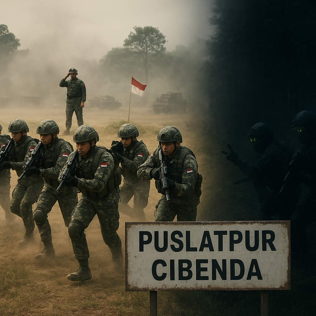 TNI AD Gelar Latihan Manuver Batalyon Infanteri Menggunakan Formasi Elang dan Burung Hantu