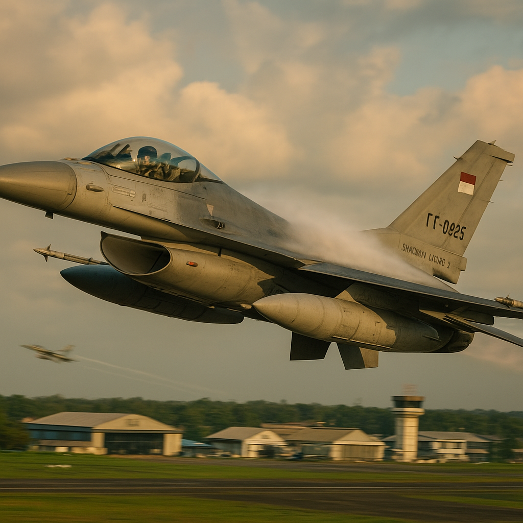 TNI AU Latihan Intercept Pesawat Musuh dengan Manuver High-G