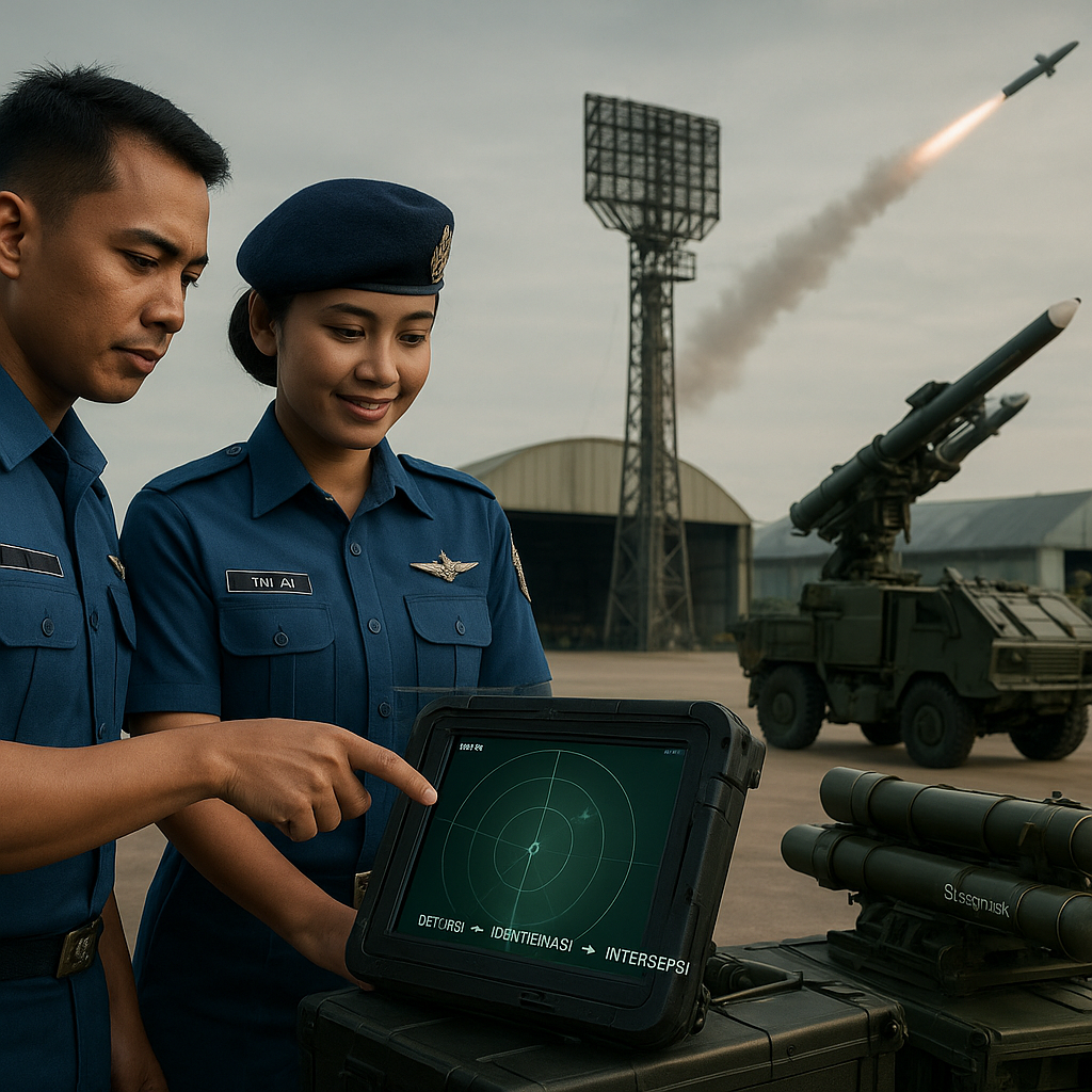 Doktrin Pertahanan Udara TNI AU: Integrasi Radar dan Sistem Pencegah Rudal Jarak Pendek