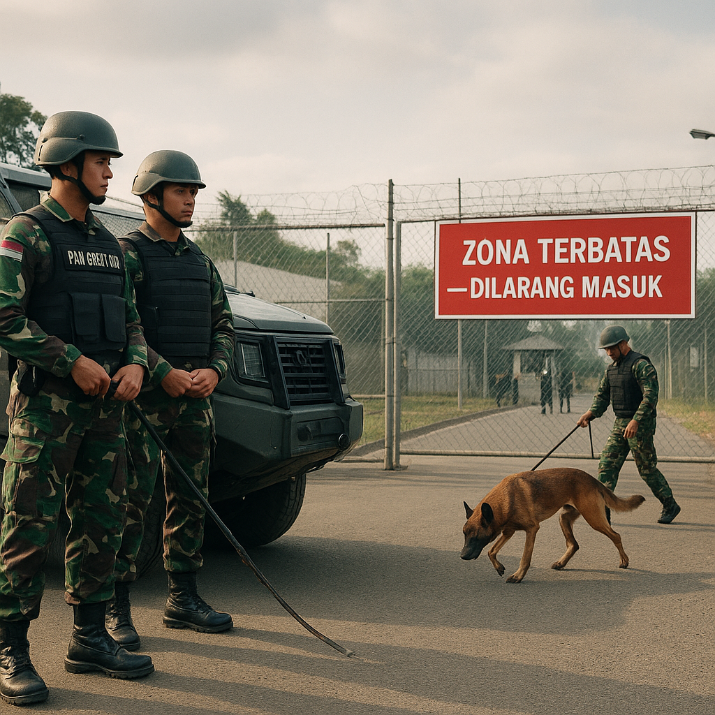 Bedah Taktik: Operasi Pengamanan Zona Terbatas dengan Sistem Patroli Berlapis