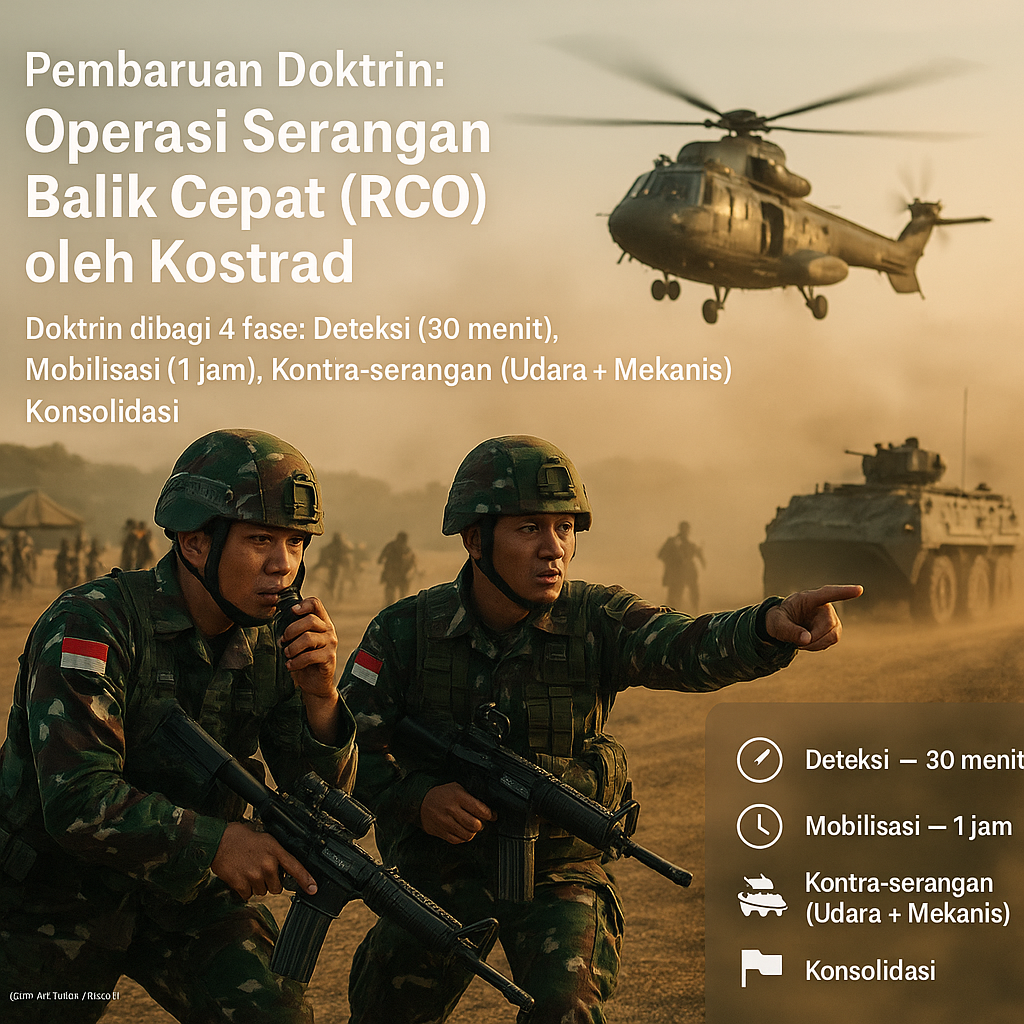 Pembaruan Doktrin: Operasi Serangan Balik Cepat (RCO) oleh Kostrad