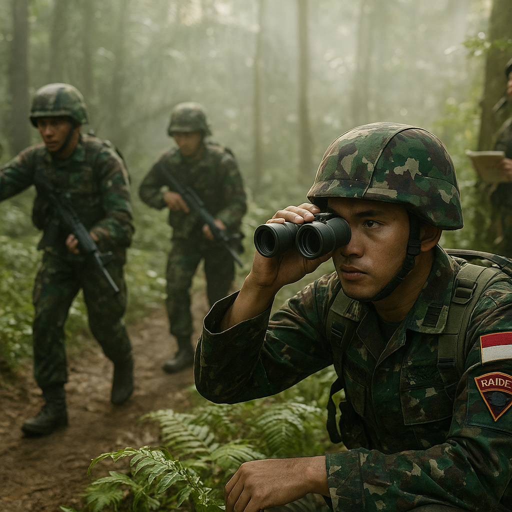 Latihan Taktis Batalyon Infanteri 400/Raider di Puslatpur Marinir: Prosedur Perang Hutan