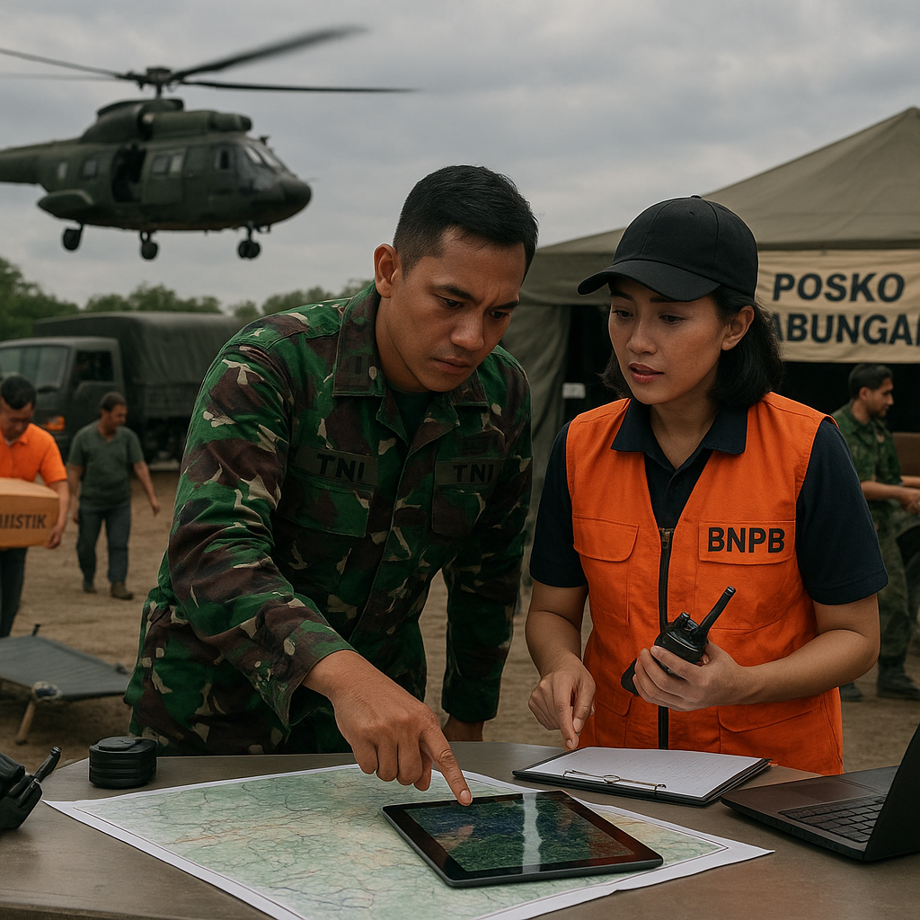 Doktrin Terbaru: Operasi Gabungan TNI dalam Penanganan Bencana dengan Pendekatan Militer