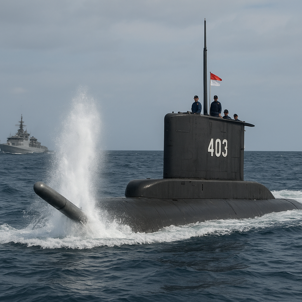 Peralatan: Kapal Selam Baru 'Nanggala 403' Dilengkapi Sistem Torpedo Canggih