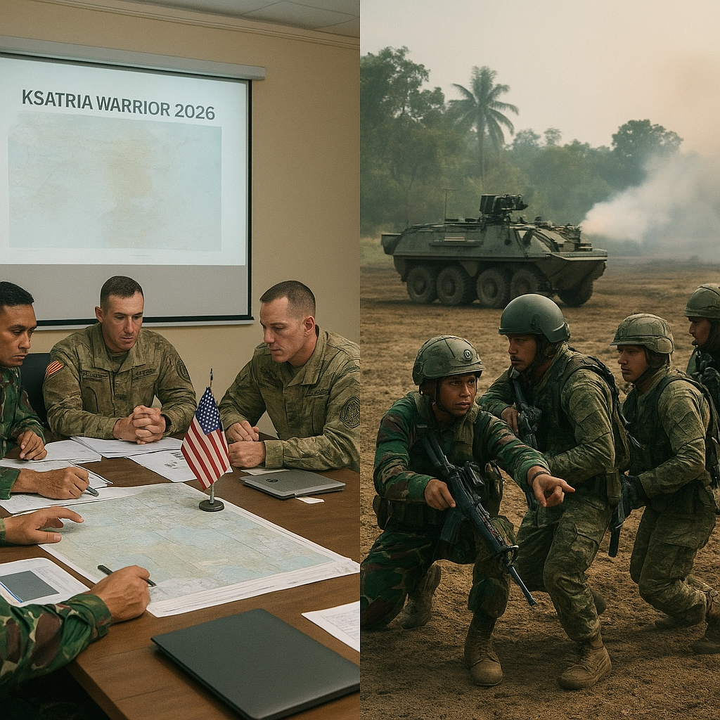 Bedah Tahapan Latma Ksatria Warrior 2026: Dari Staff Exercise Hingga Live Fire Exercise