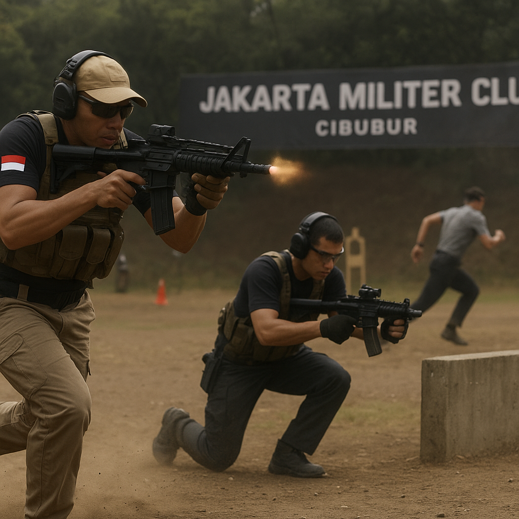 Lomba Menembak Taktis Komunitas Militer di Jakarta: Prosedur dan Tahapan