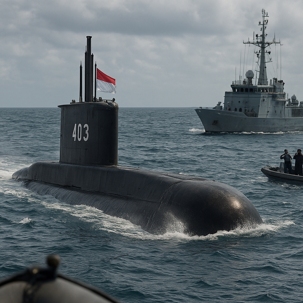 Tes Alutsista: TNI AL Uji Coba Torpedo Tactical Data Link pada Kapal Selam Kelas Nagapasa