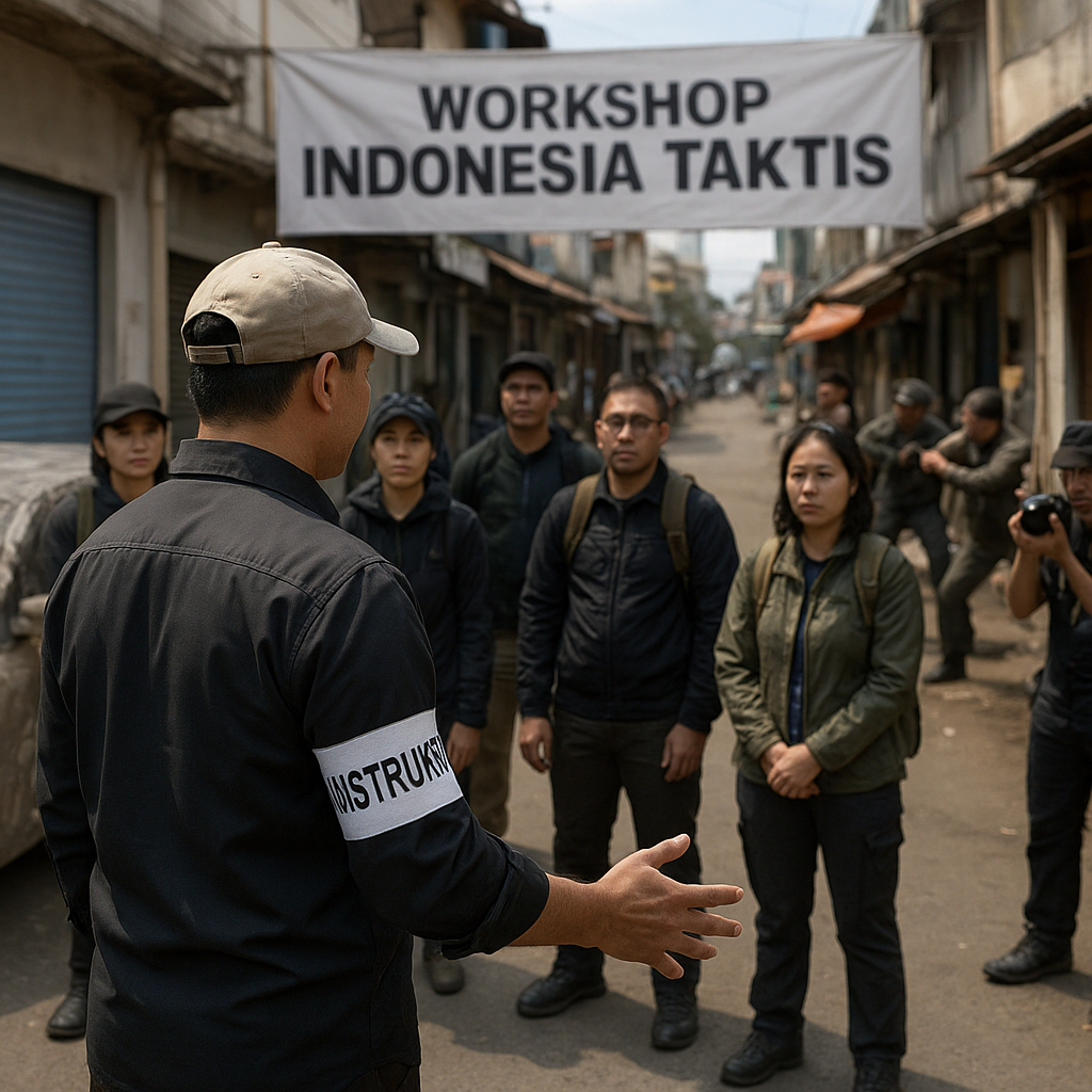 Komunitas Militer Gelar Workshop Taktik Gerilya Urban untuk Penggemar Militer