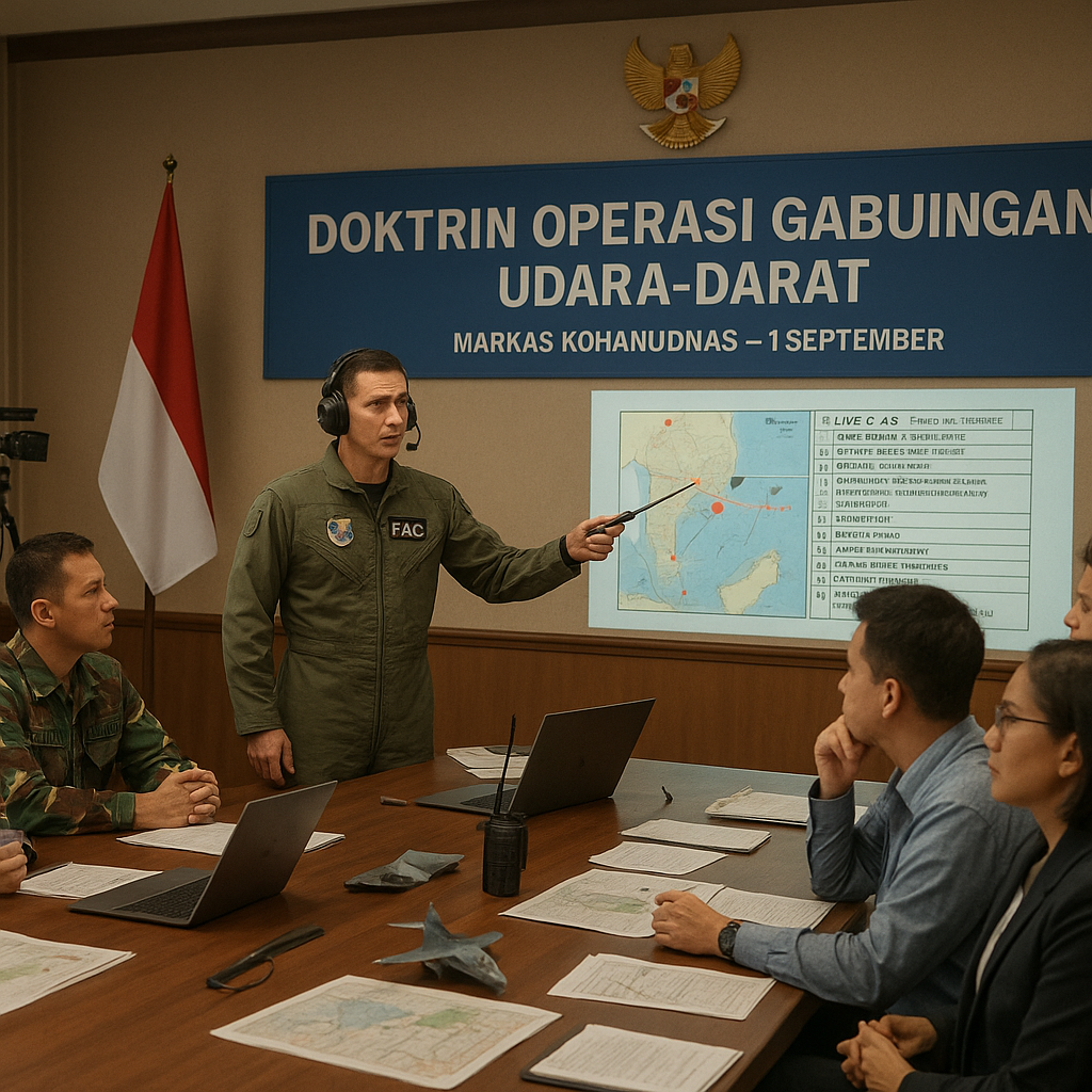 Doktrin Operasi Gabungan Udara-Darat: Studi Kasus Close Air Support di Markas Kohanudnas