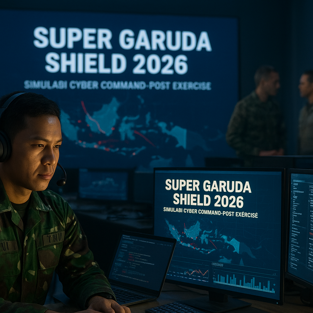 Unit Siber TNI Baru 3 Tahun Berdiri, Kini Diuji Langsung Latihan Perang Terbesar Bareng 21 Negara