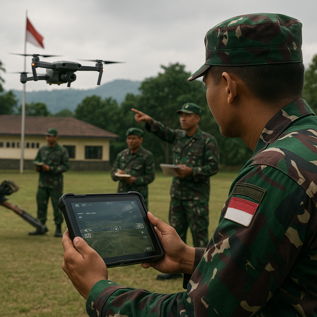 Bedah Taktik Penggunaan Drone untuk Reconnaissance di Latihan Gabungan TNI