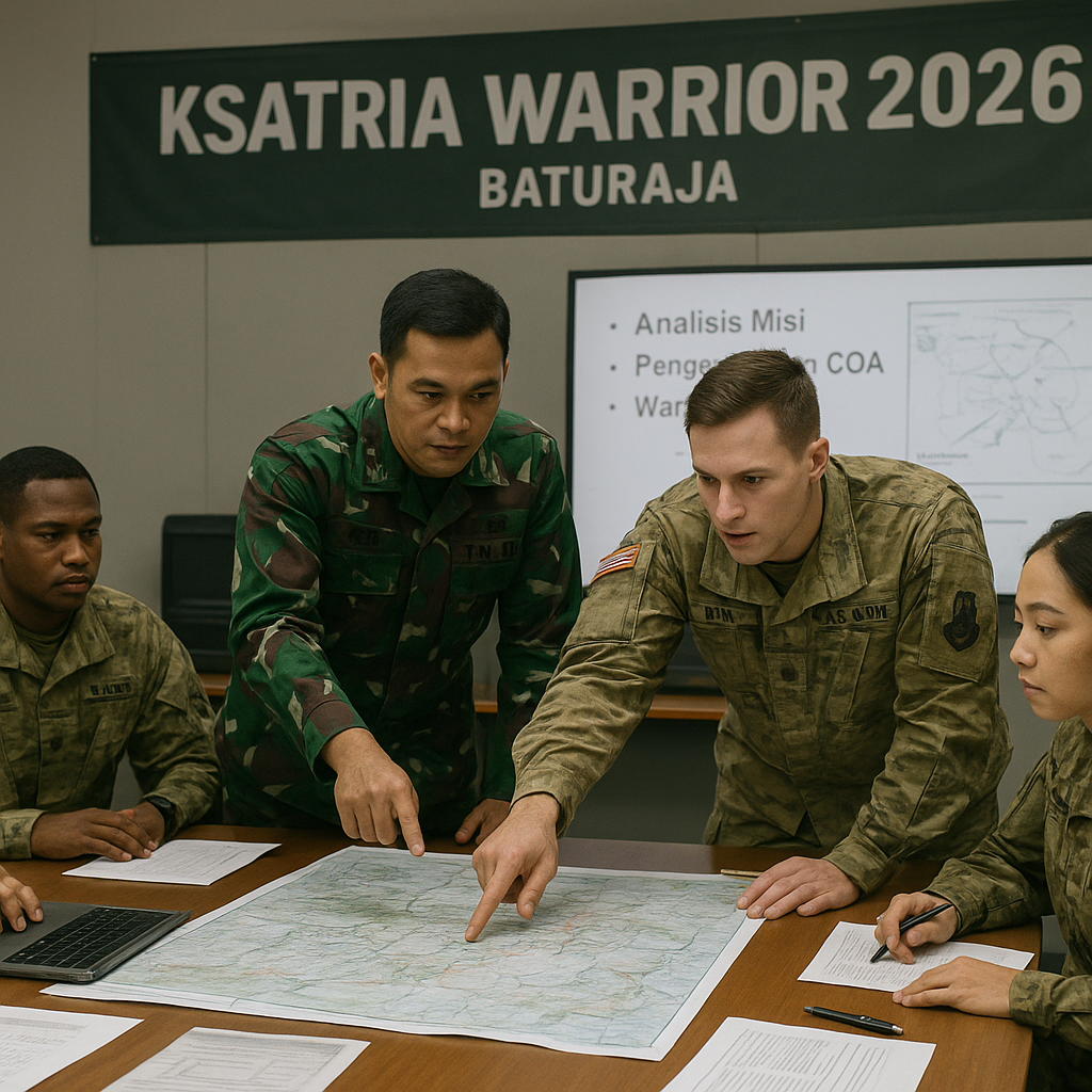 TNI AD dan US Army Rampungkan Latihan Bersama Ksatria Warrior 2026 di Baturaja