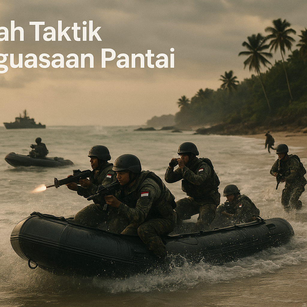 Bedah Taktik Penguasaan Pantai: Formasi Banteng dan Sinkronisasi Gelombang Serbu