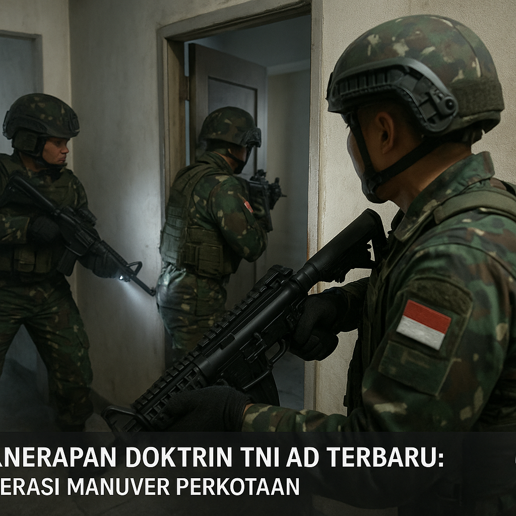 Penerapan Doktrin TNI AD Terbaru: Operasi Manuver Perkotaan dengan Teknik Room Clearing