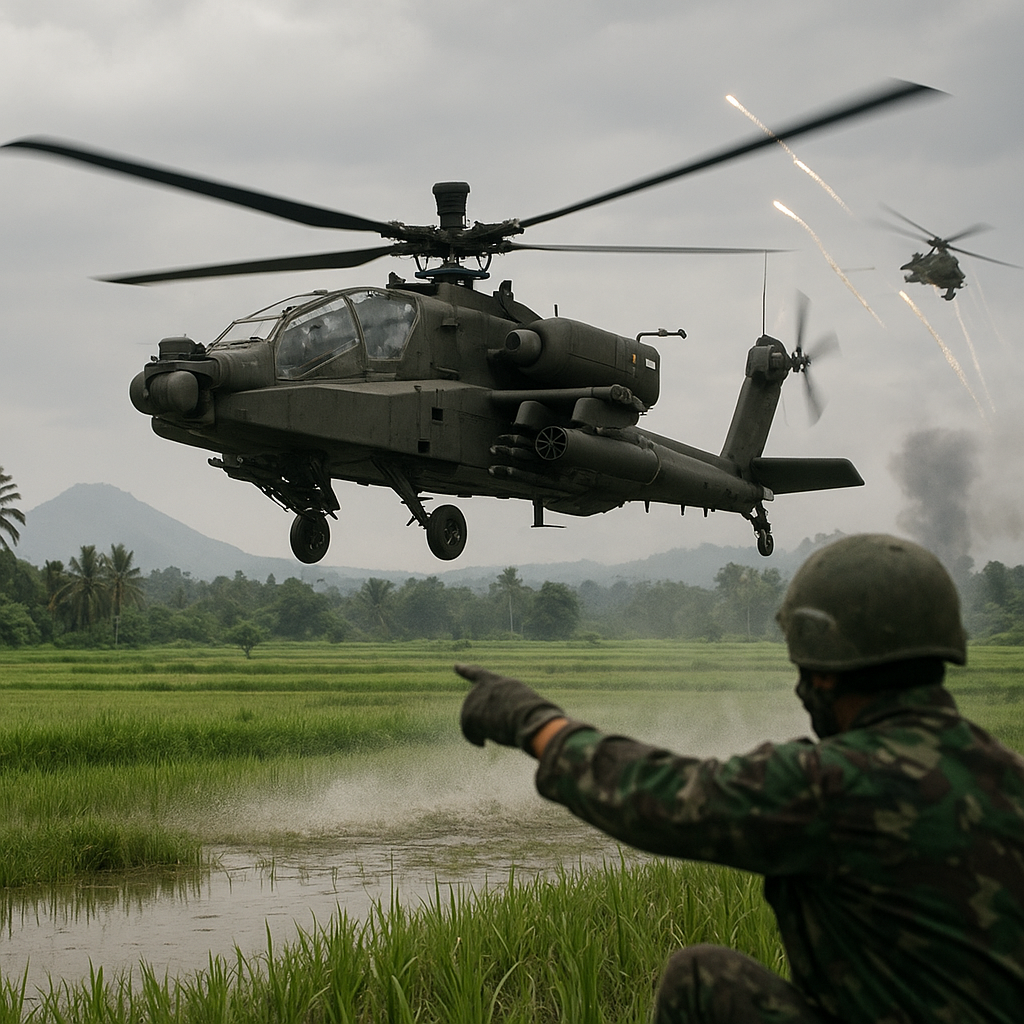 Analisis Manuver Helikopter Serang dalam Dukungan Tempur Dekat (Close Air Support)