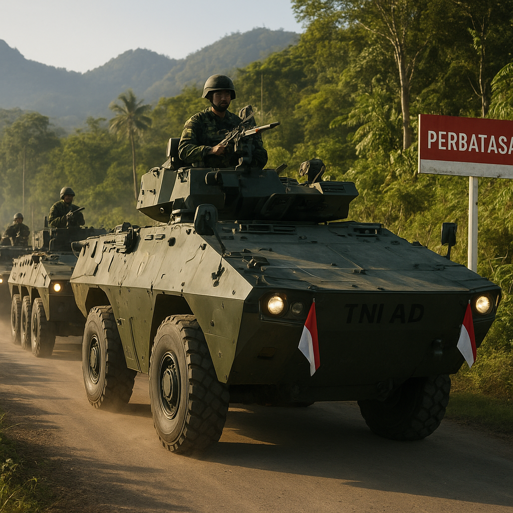 Peralatan: TNI AD Terima 50 Unit Ranpur Panser APS-4 untuk Patroli Perbatasan