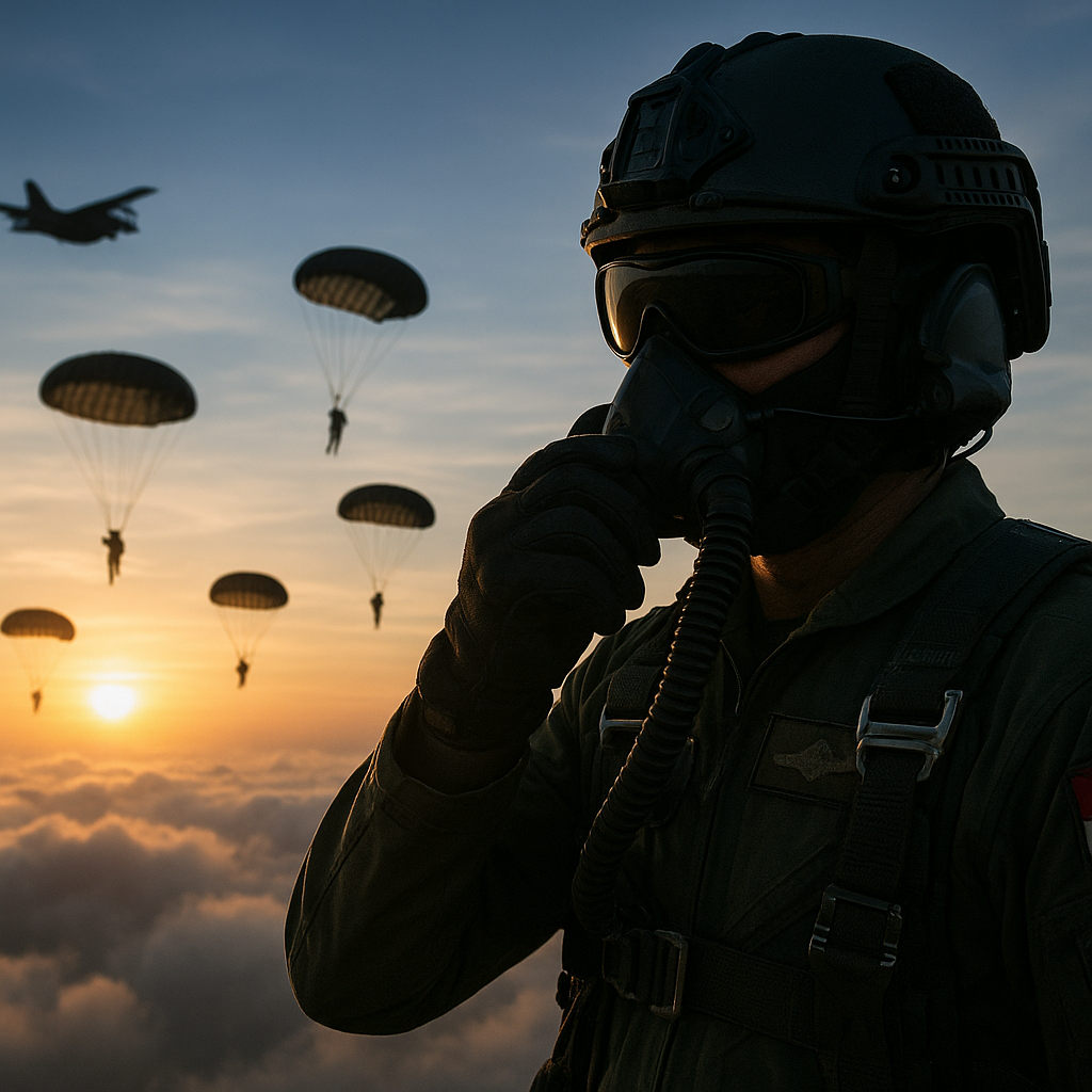 Latihan Penyerbuan Pangkalan Depan Musuh oleh Tim Khusus Kopassus