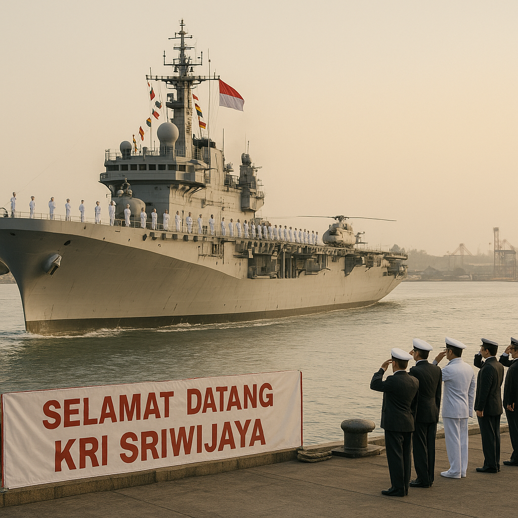 Tiba di Indonesia, Ini Spesifikasi dan Rekam Jejak Tempur Kapal Induk Garibaldi yang Jadi KRI Sriwijaya