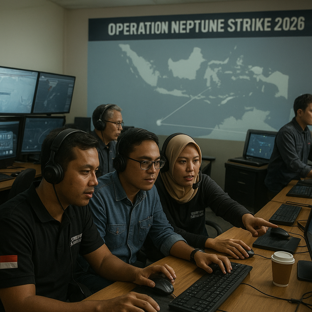 Komunitas Simulator Tempur Gelar Latihan Virtual Operasi Maritim Bersama