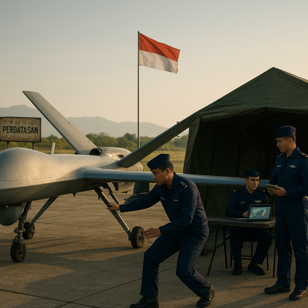 Doktrin: TNI AU Perbarui Doktrin Penggunaan Drone Tempur CH-4 dalam Operasi Pengawasan