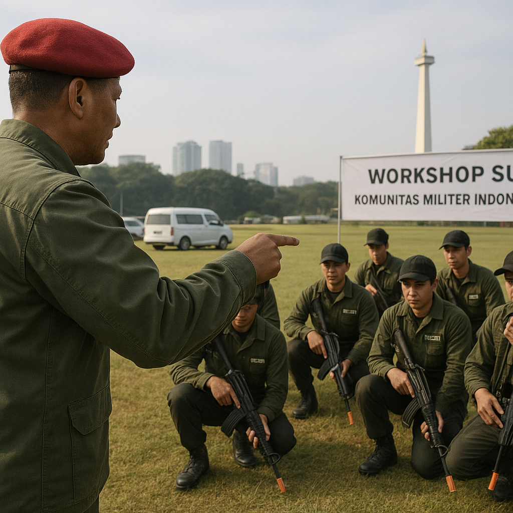 Komunitas Militer Indonesia Gelar Workshop Doktrin Small Unit Tactics ala Ranger