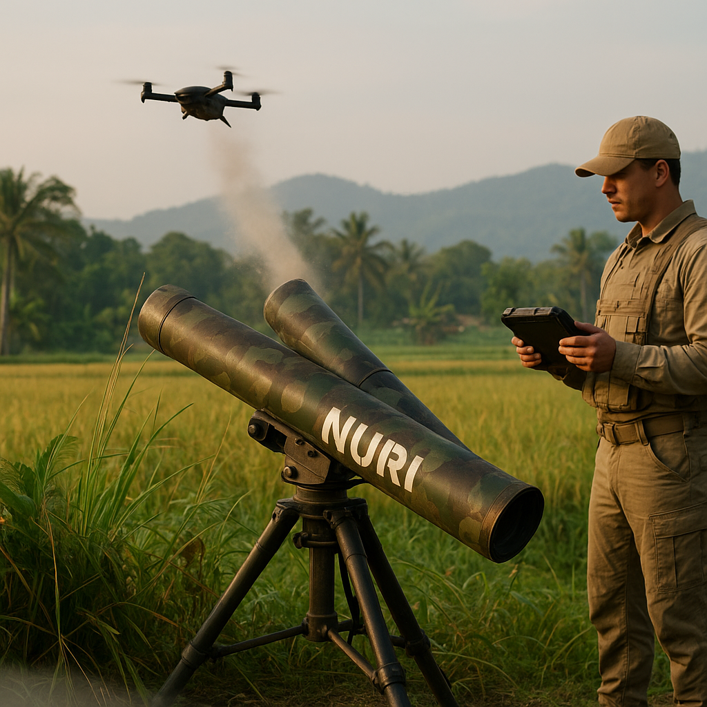 Peralatan Baru: Sistem Pelontar Drone Taktis 'Nuri' untuk Reconnaissance Lapangan