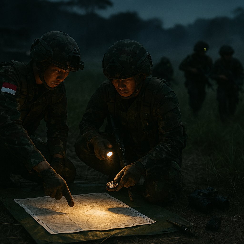 TNI AD Gelar Latihan Taktik Manuver Batalyon Infanteri di Puslatpur Cibenda