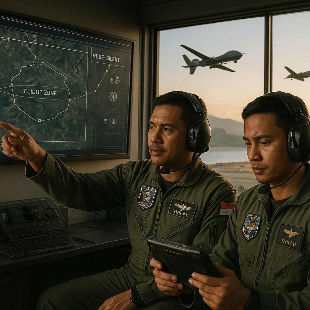 Bedah Taktik Penggunaan Drone Tempur Dalam Operasi Pengintaian TNI AU